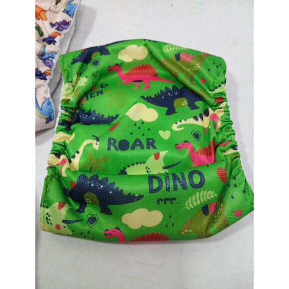 3-Pack Male Dog Diapers Belly Bands – Size XS – Dinosaur Print – NEW & Washable - Picture 5 of 10